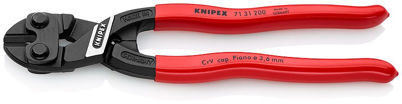 Knipex Cobolt Compact Bolt Recess Cutters 200mm