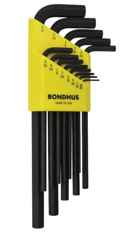 BONDHUS Hex L-Wrench Set HLX13