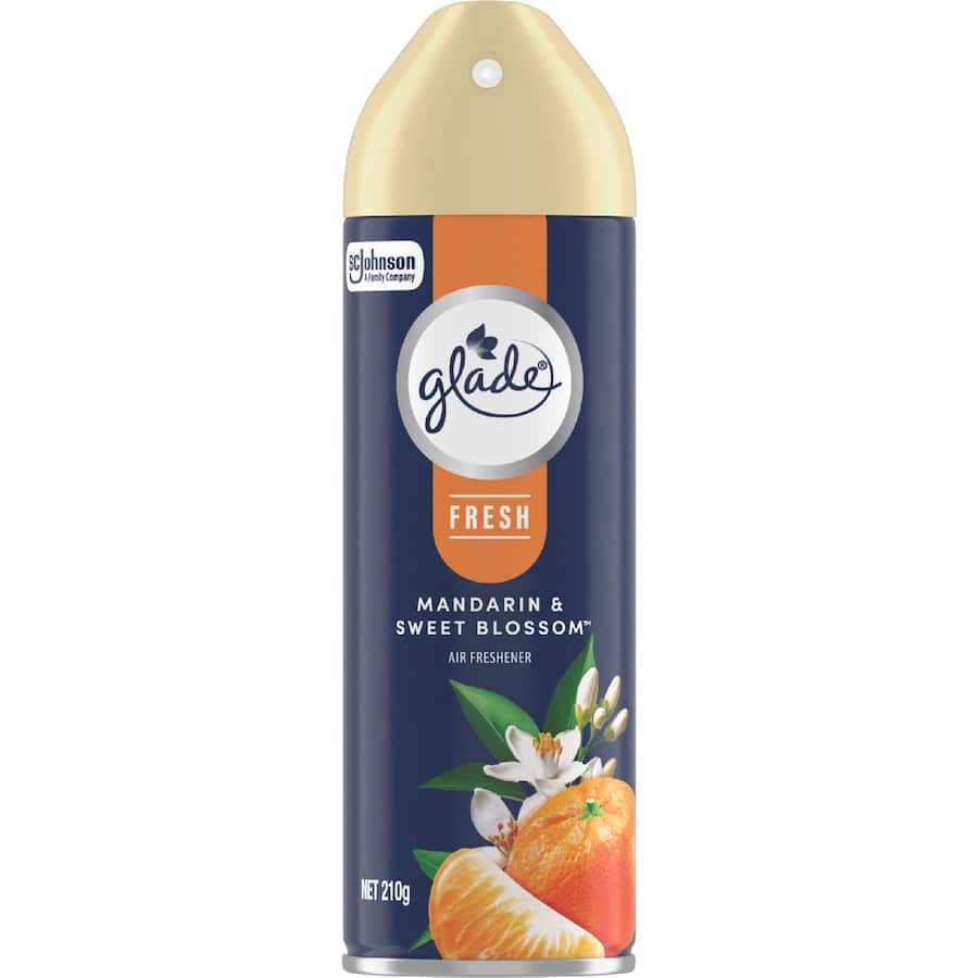 Glade Air Freshener Fresh Mandarin & Blossom 210g