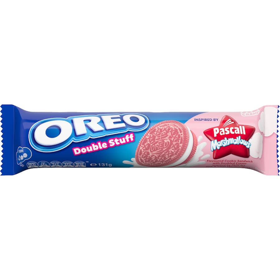 Oreo Creme Filled Biscuits Pascall Marshmallow 131g