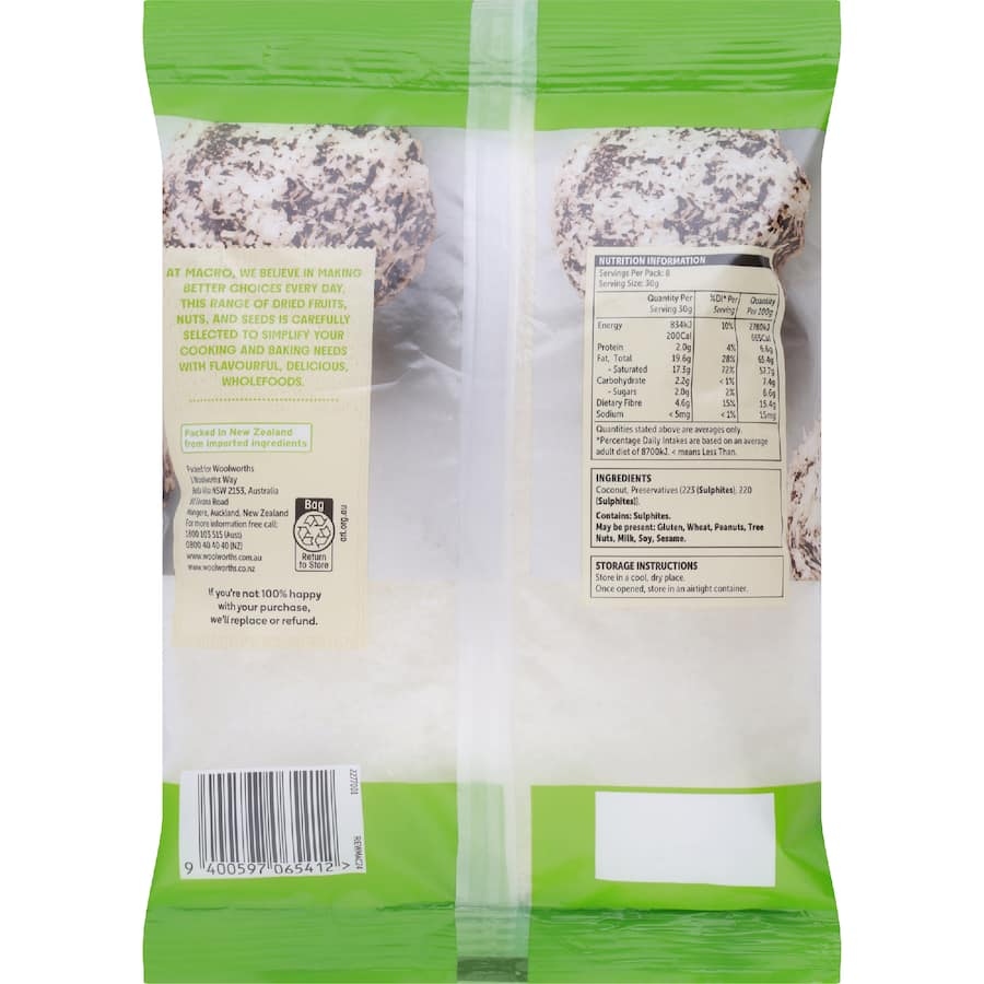 Macro Coconut Desiccated - 250g