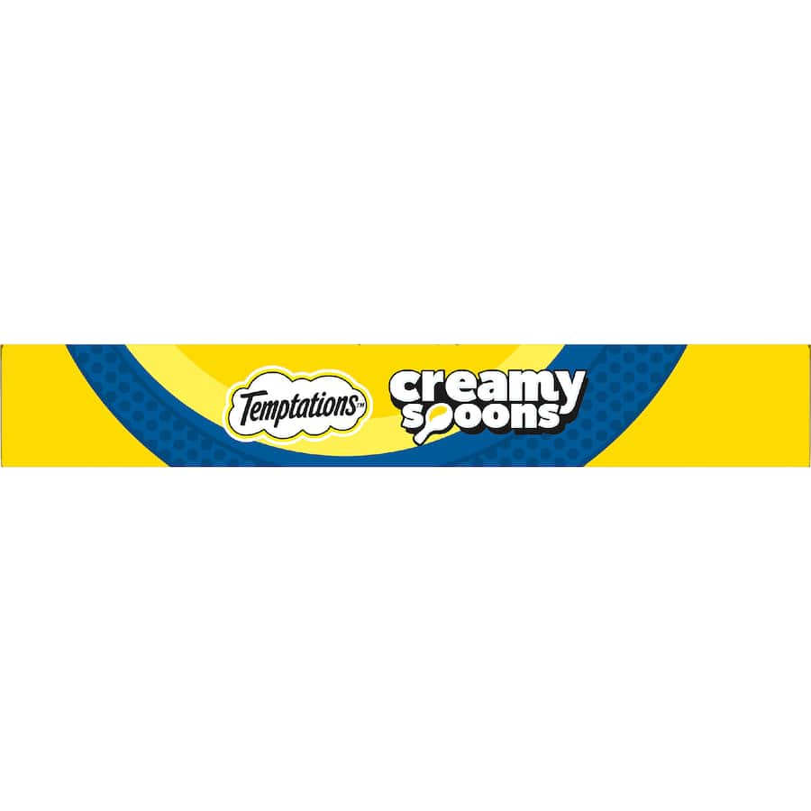 Temptations Creamy Spoons Cat Treats Chicken & Salmon 4x10g