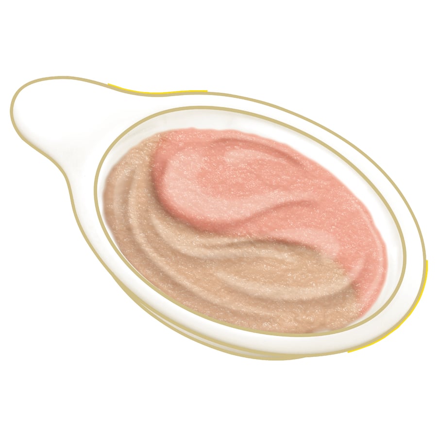 Temptations Creamy Spoons Cat Treats Chicken & Salmon 4x10g