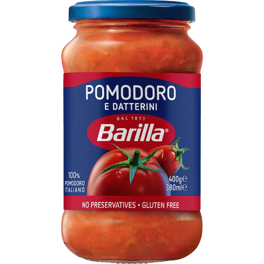 Barilla Pasta Sauce Pomodoro E Datterini 400g