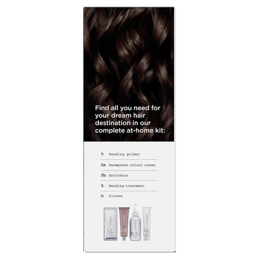 Clairol Colourstrong Hair Colour Darkest Brown 3.0 1pack