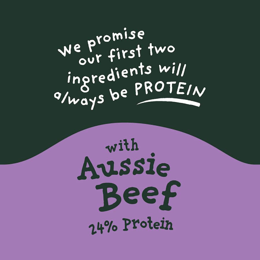 Billie's Bowl Adult Dry Dog Food Aussie Beef Bag 8kg