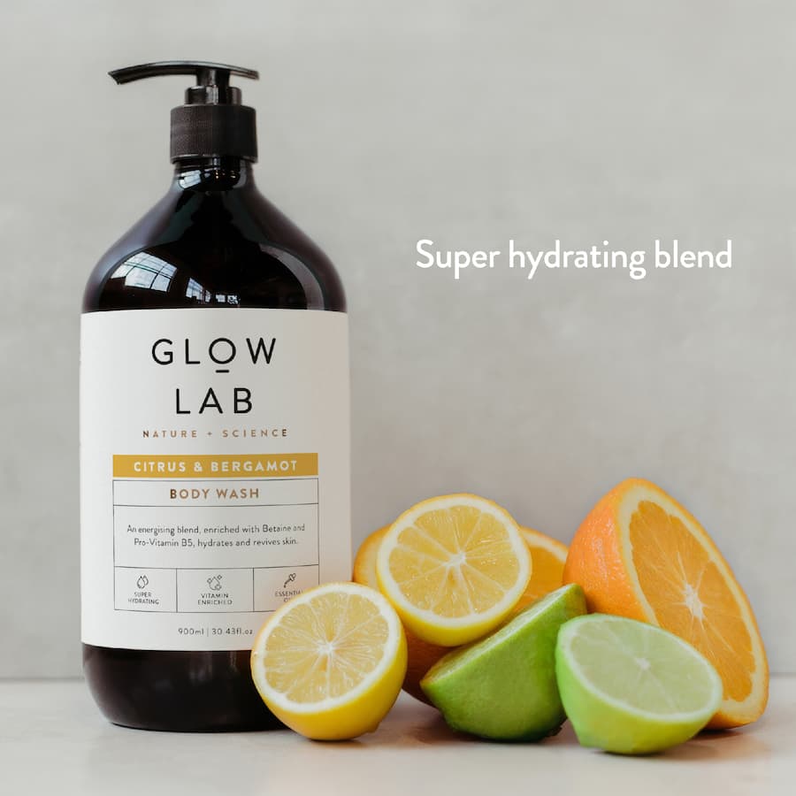 Glow Lab Body Wash Citrus & Bergamot 400mL