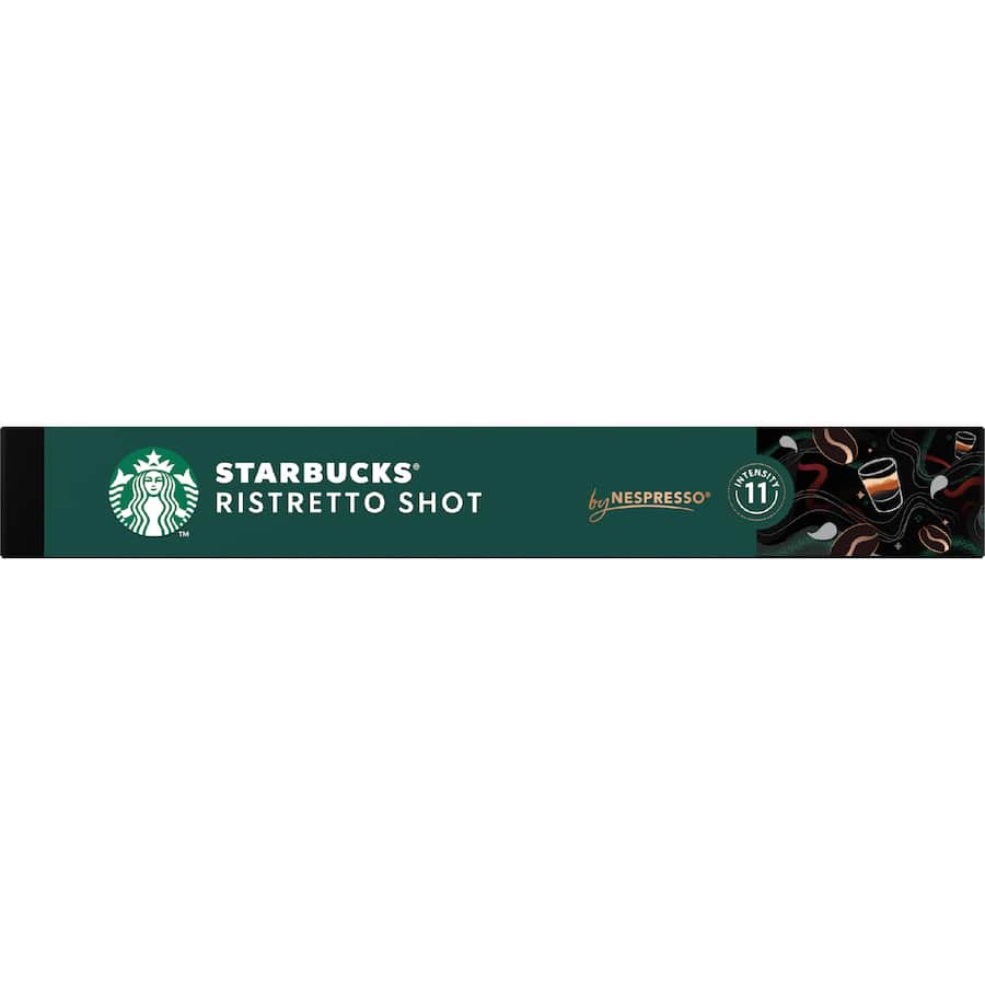 Starbucks By Nespresso Coffee Pods Ristretto 10pack