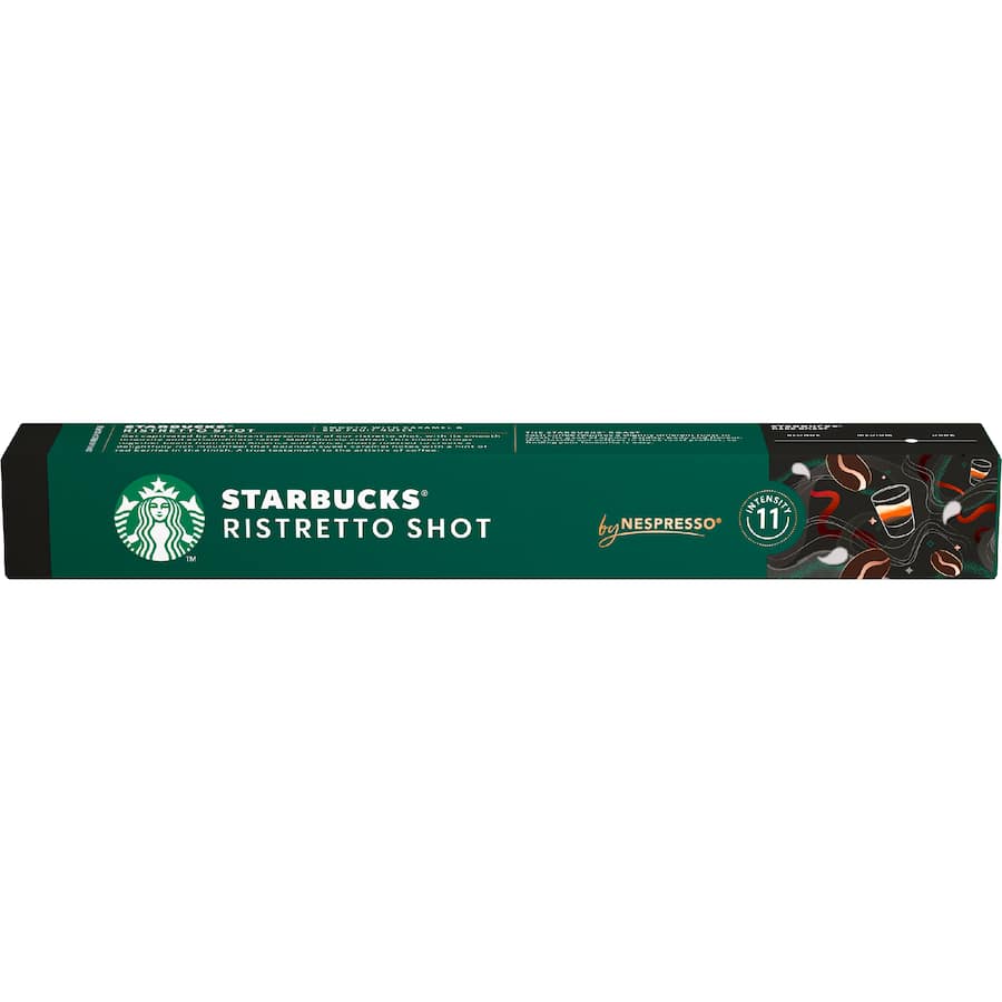 Starbucks By Nespresso Coffee Pods Ristretto 10pack