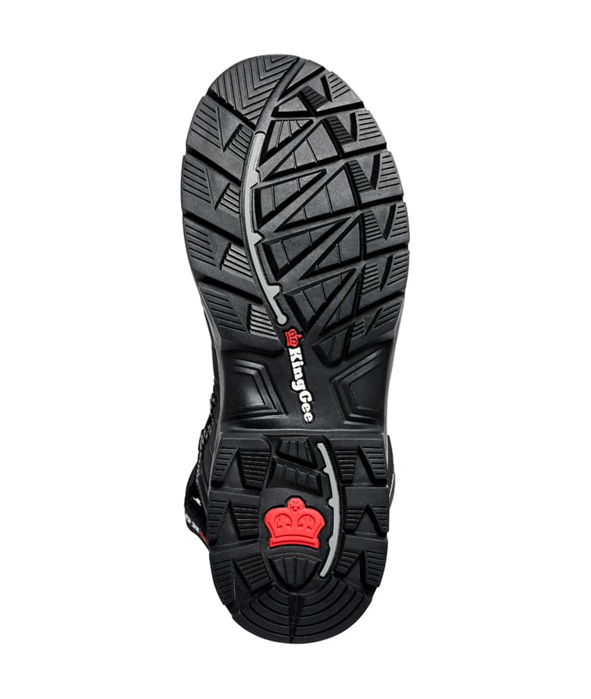 KingGee, Quantum Zip Sided Boot, K27145 - Black - 09