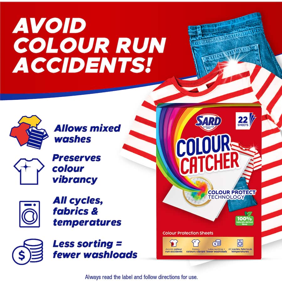 Sard Colour Catcher 22 sheets