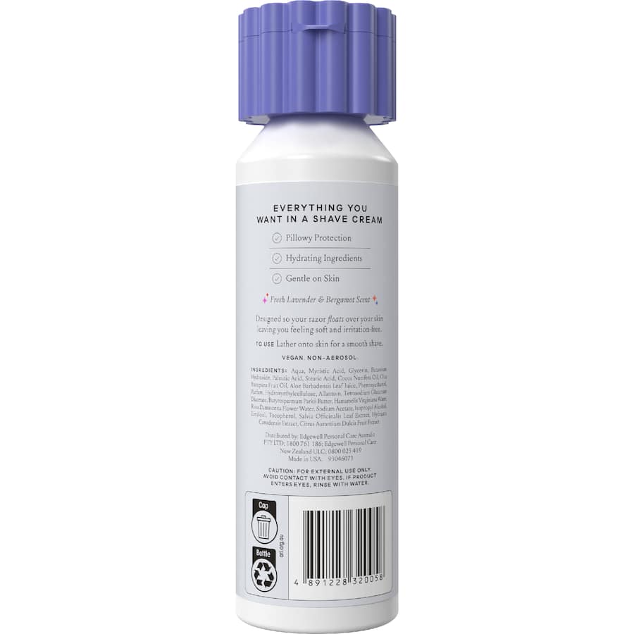 Billie Whipped Shave Cream Lavender & Bergamot 190mL