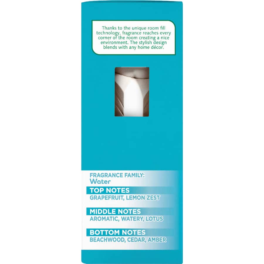 Air Wick Air Freshener Diffuser Essential Oils Ocean Sea Salt 19mL