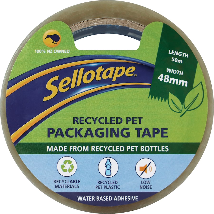 Sellotape Tape Recycled Pet Low Noise