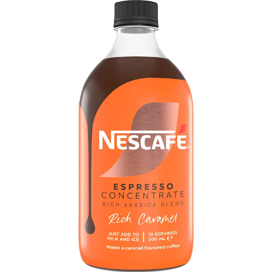 Nescafe Coffee Concentrate Espresso Caramel - 500mL