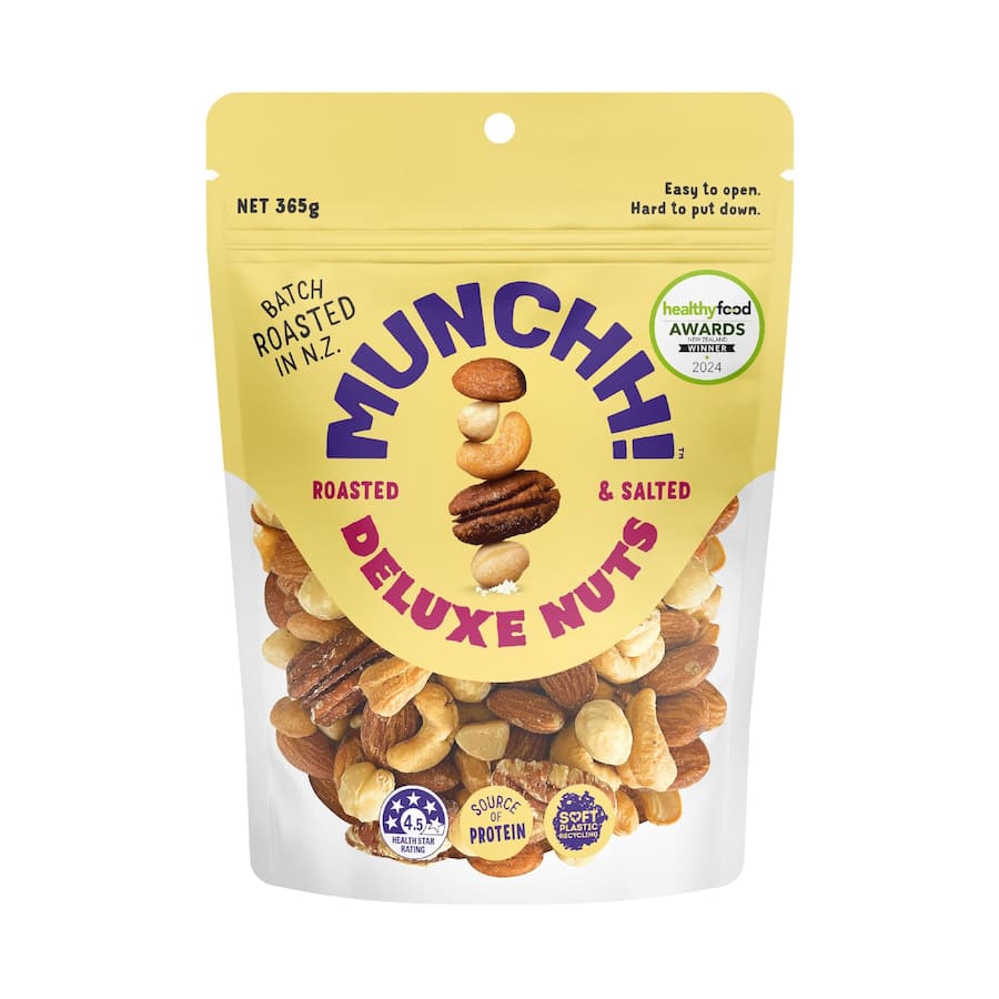 Munchh Deluxe Nuts Roasted & Salted 365g