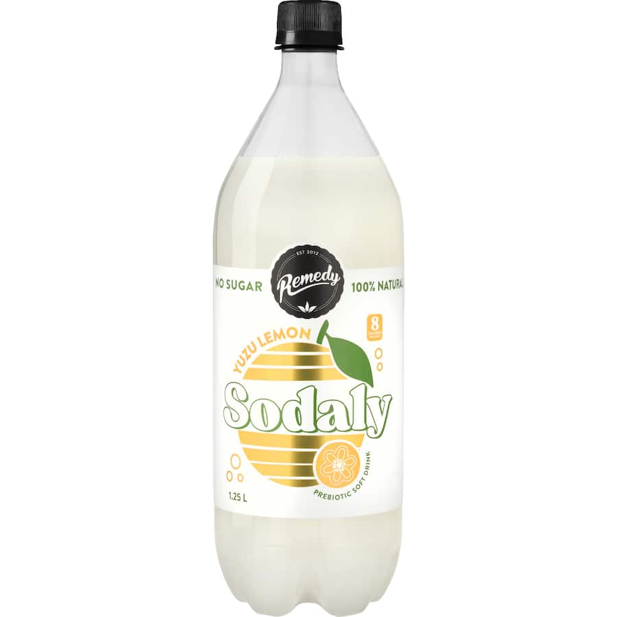 Remedy Sodaly Yuzu Lemon - 1.25L