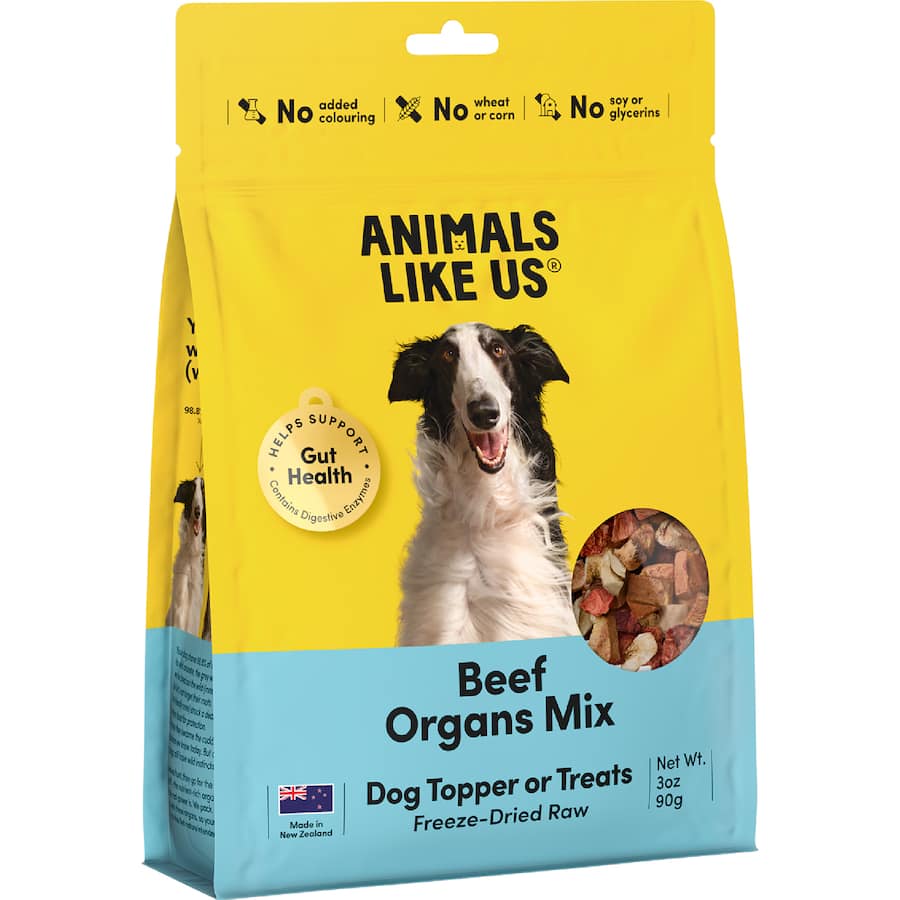 Animals Like Us Dog Treats Beef Topper 90g
