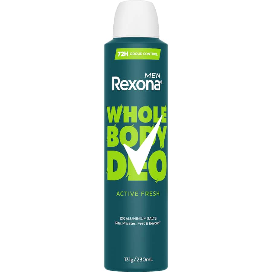 Rexona Men Deodorant Aerosol Active Fresh 230mL