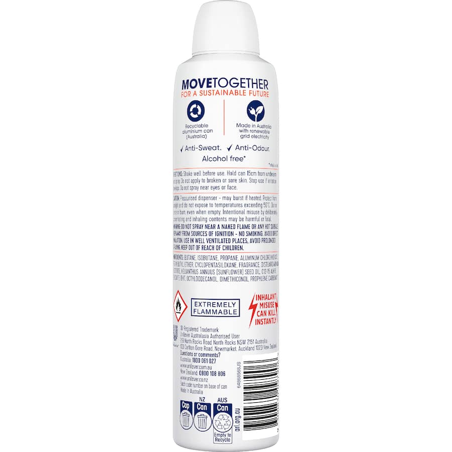 Rexona For Women Deodorant Anti Perspirant Citrus Spritz 250mL