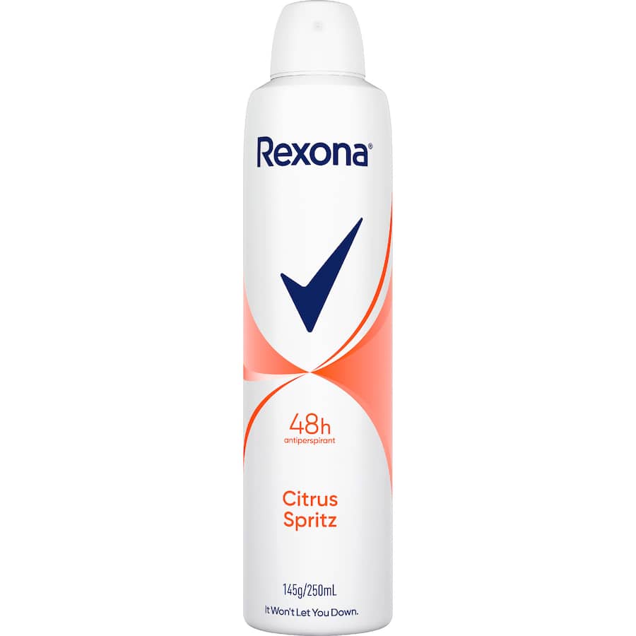 Rexona For Women Deodorant Anti Perspirant Citrus Spritz 250mL
