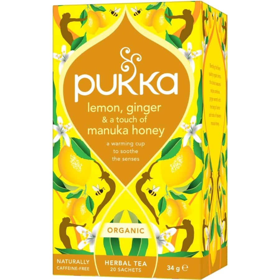 Pukka Tea Lemon Ginger Honey - 20 pack