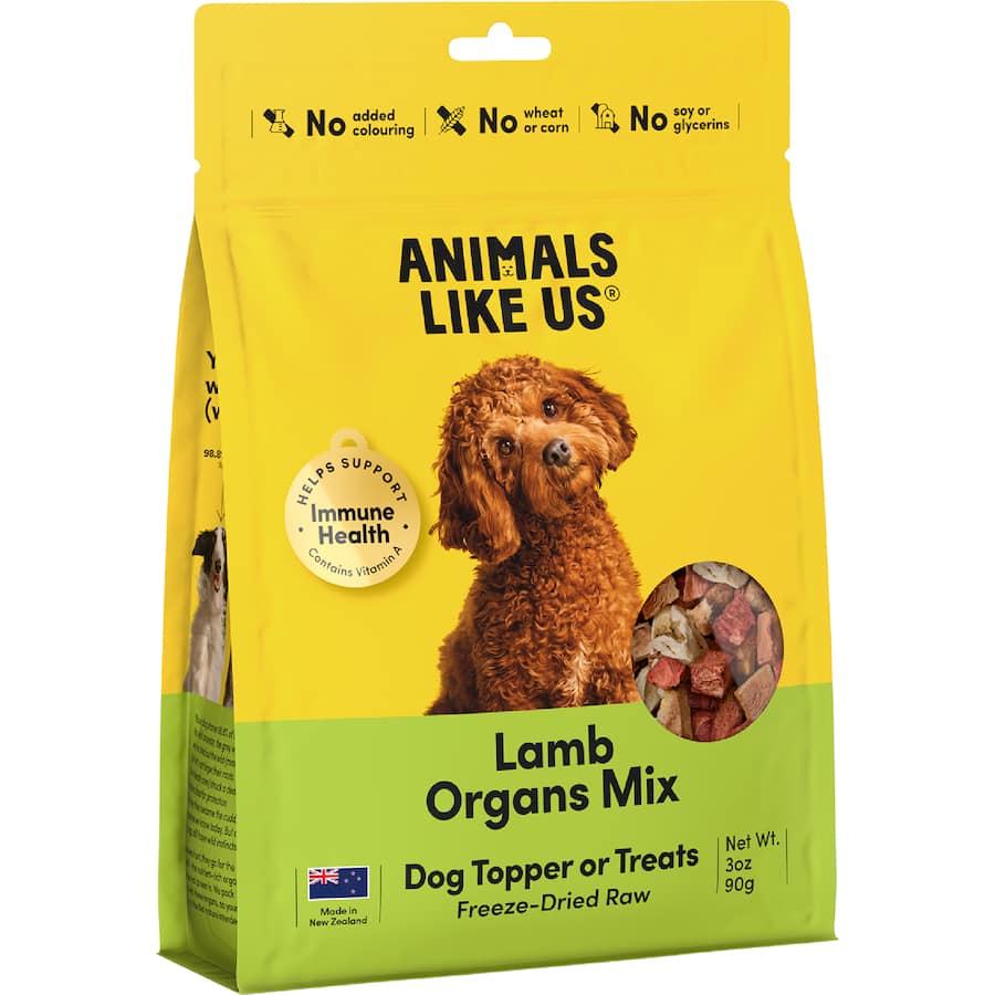 Animals Like Us Dog Treats Lamb Topper 90g