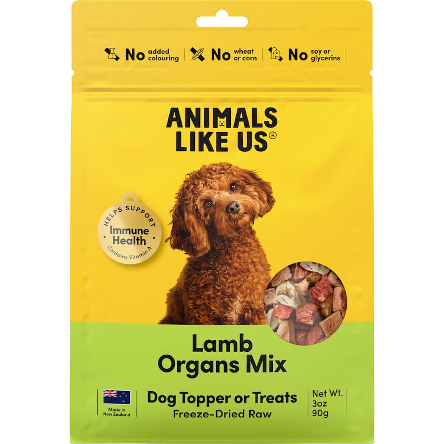 Animals Like Us Dog Treats Lamb Topper 90g