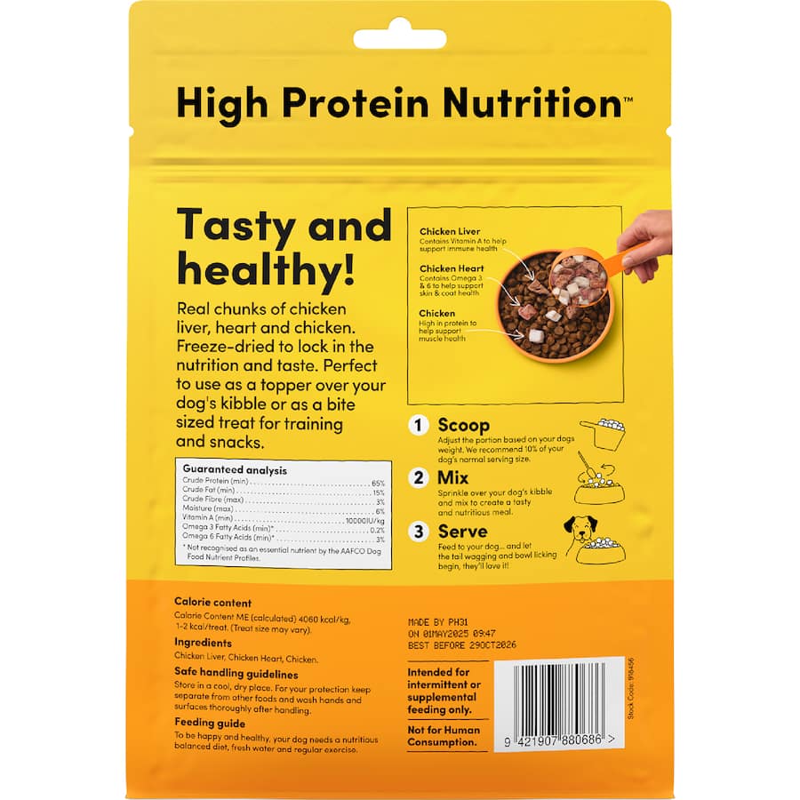 Animals Like Us Dog Treats Chicken Topper 90g