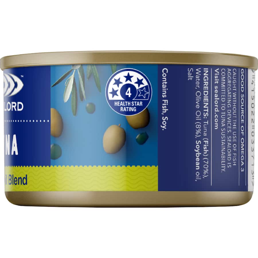 Sealord Tuna Olive Oil Blend Tear tab can 95g