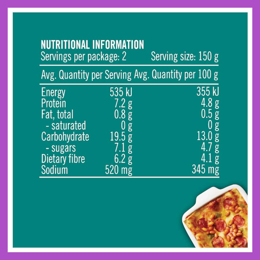 Watties Beanz Pizza Flavour 300g