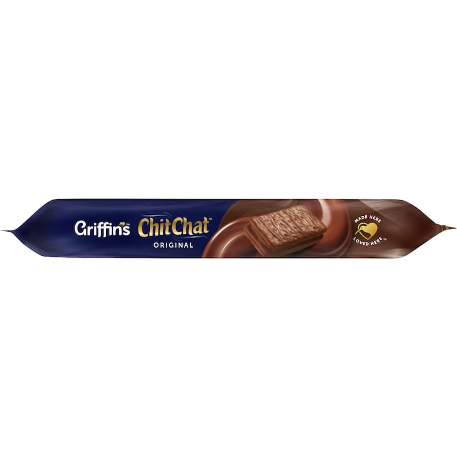 Griffin's Chit Chat Chocolate Biscuits Milk Chocolate 200g