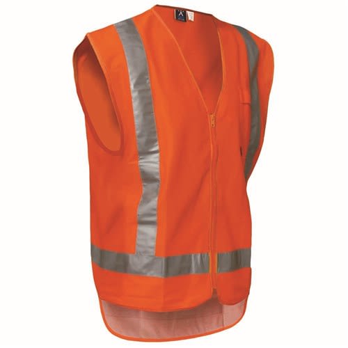 Hi Vis Safety Vest, 52205 - Orange