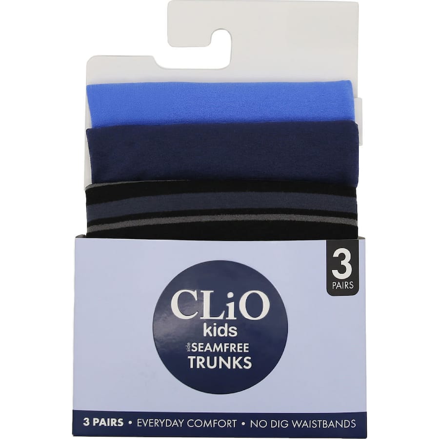 Clio Kids Trunks Assorted 12/14 3pack