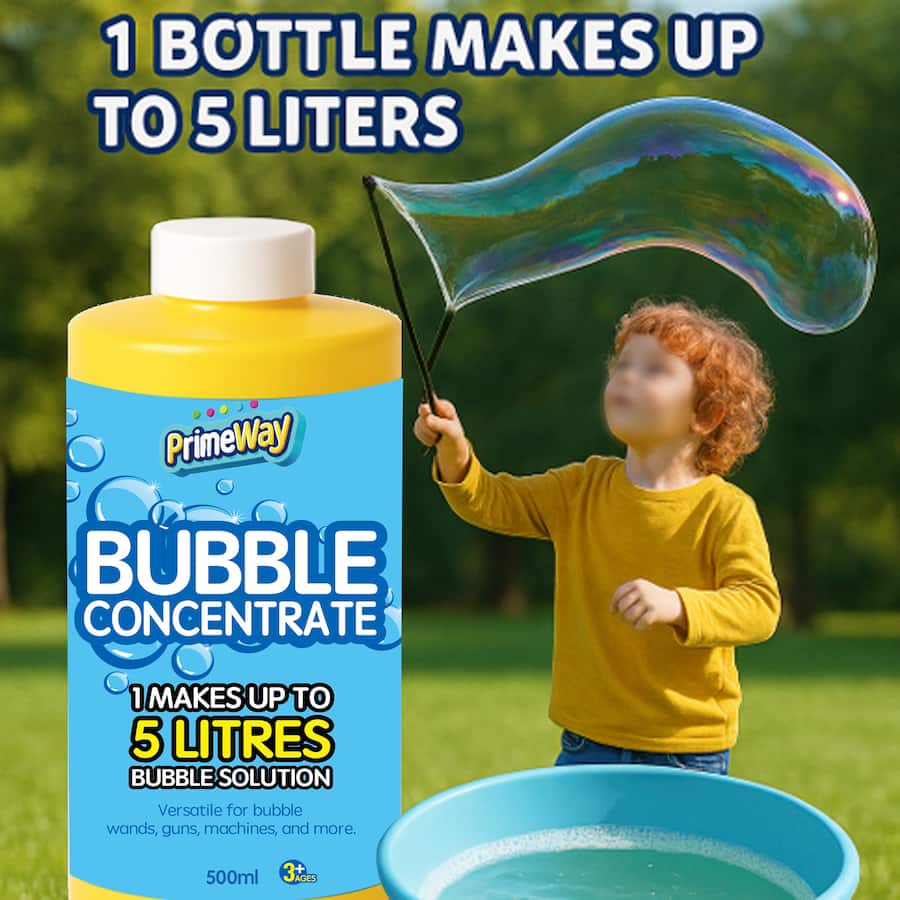 Primeway Bubbles Concentrate Solution - Refill 500mL