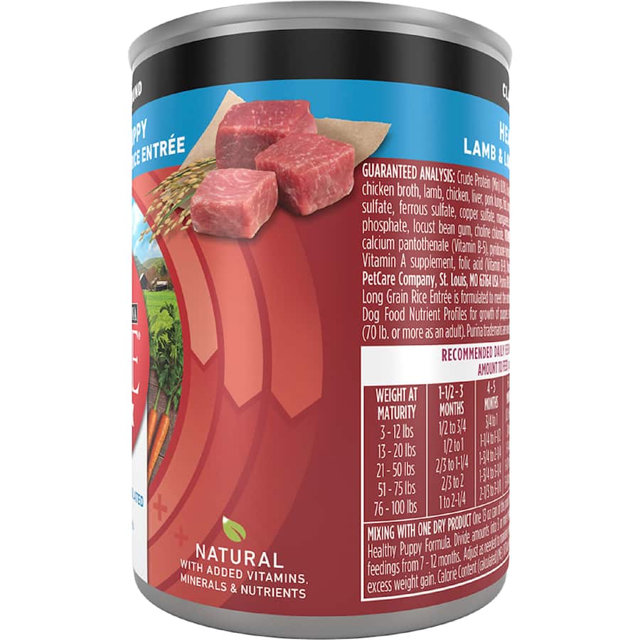 Purina One Puppy Wet Dog Food Lamb & Rice Can 368g