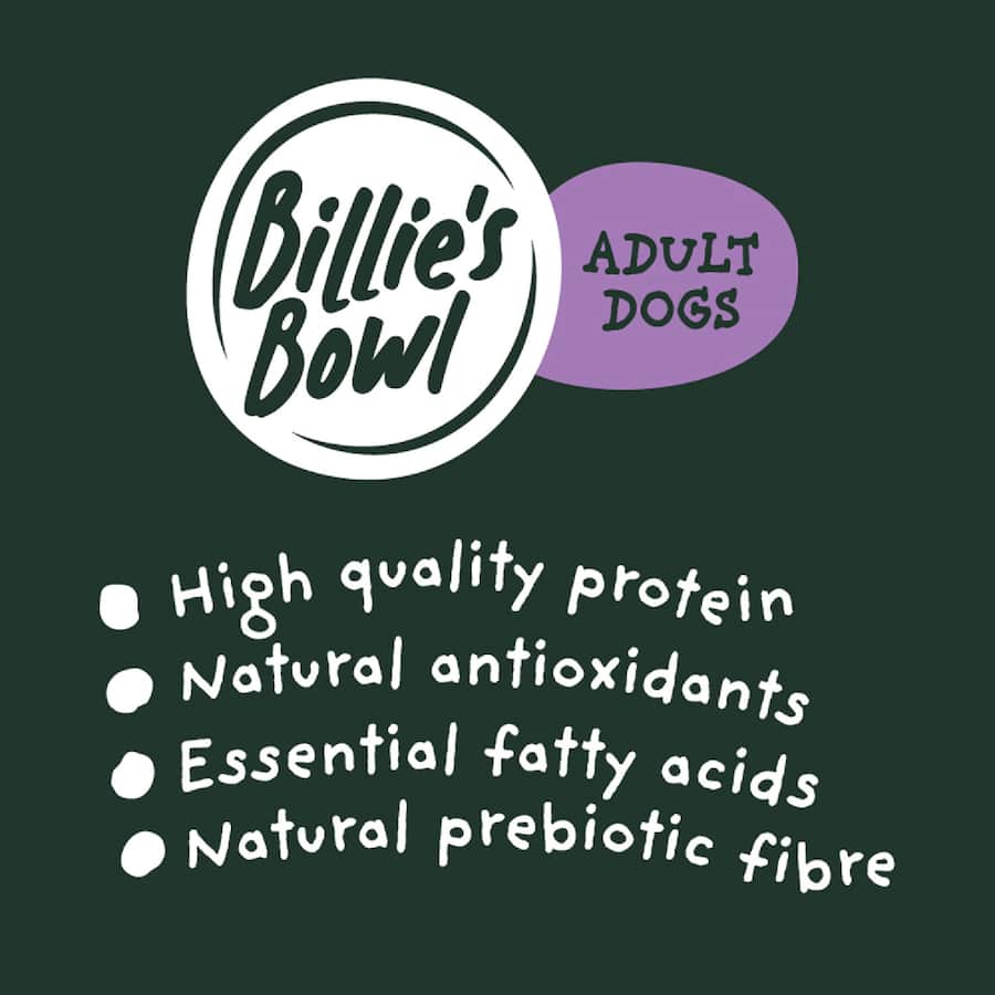 Billie's Bowl Adult Dry Dog Food Aussie Beef Bag 3kg