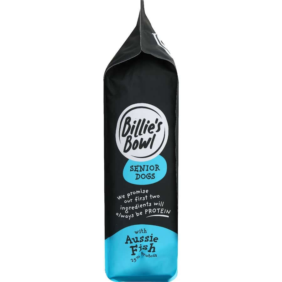 Billie's Bowl Senior Dry Dog Food Aussie Fish Bag 3kg