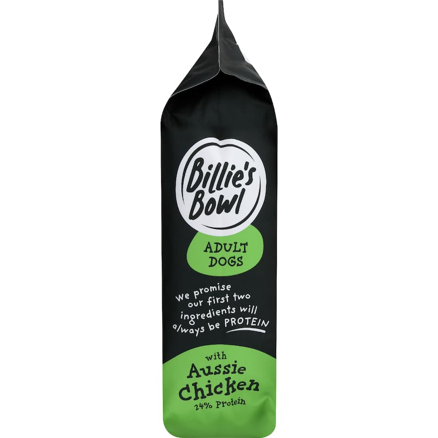Billie's Bowl Adult Dry Dog Food Aussie Chicken Bag 3kg