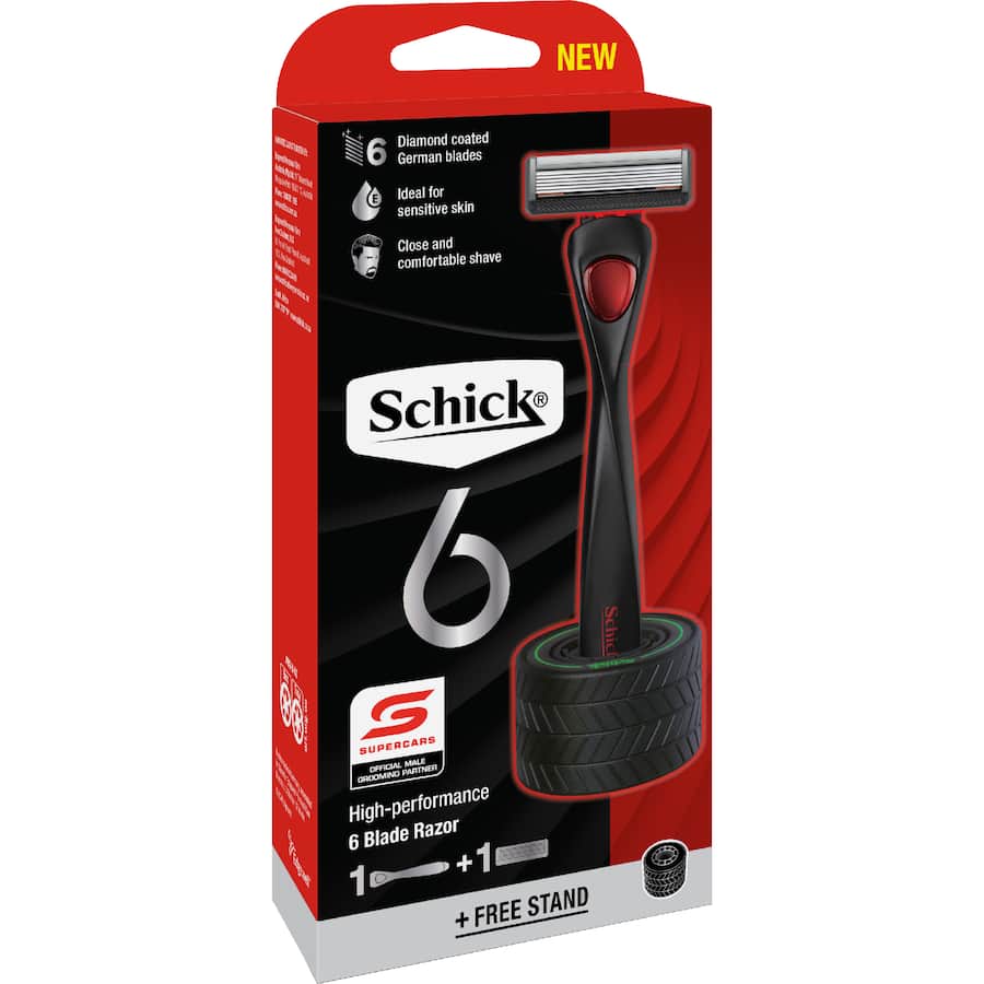 Schick Blade Razor Kit 6 Blade
