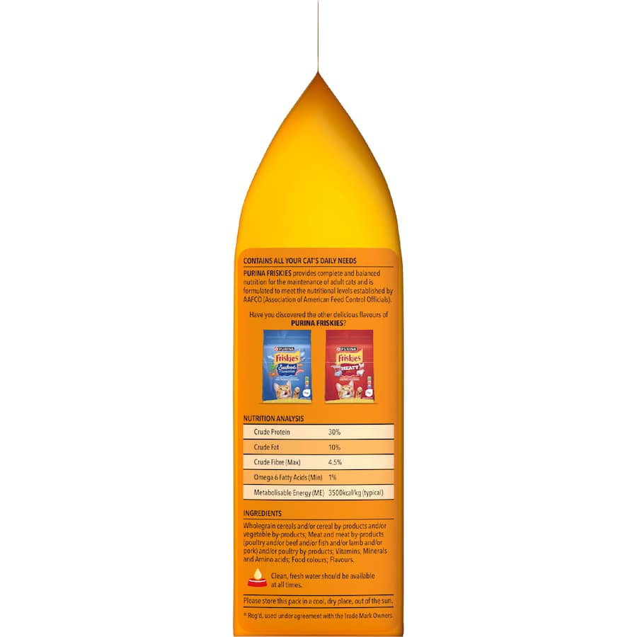 Friskies Dry Cat Food Seven Favourites Bag 1.4kg