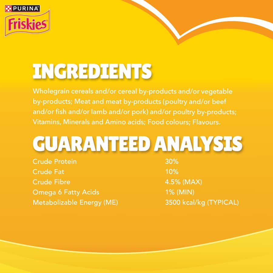 Friskies Dry Cat Food Seven Favourites Bag 1.4kg