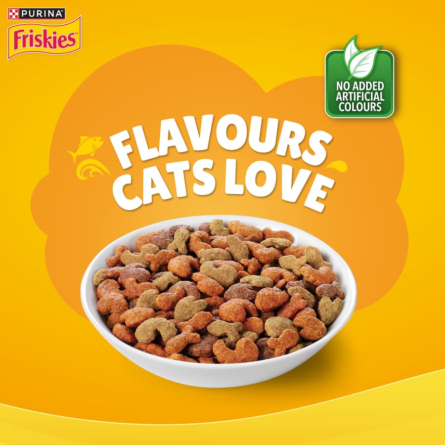 Friskies Dry Cat Food Seven Favourites Bag 1.4kg