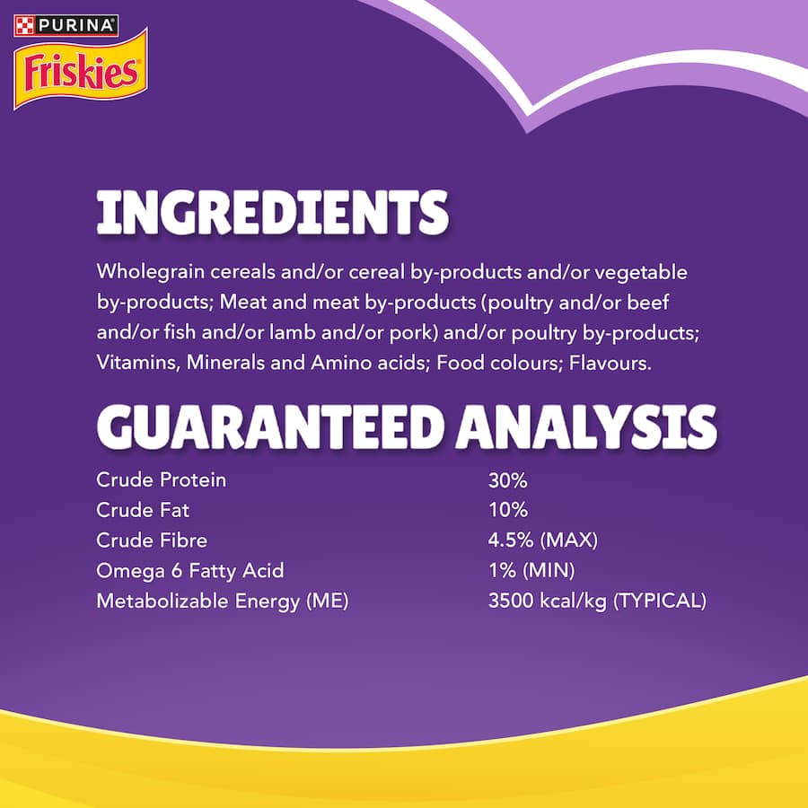 Friskies Dry Cat Food Surfin' & Turfin' Favourites Bag 1.4kg