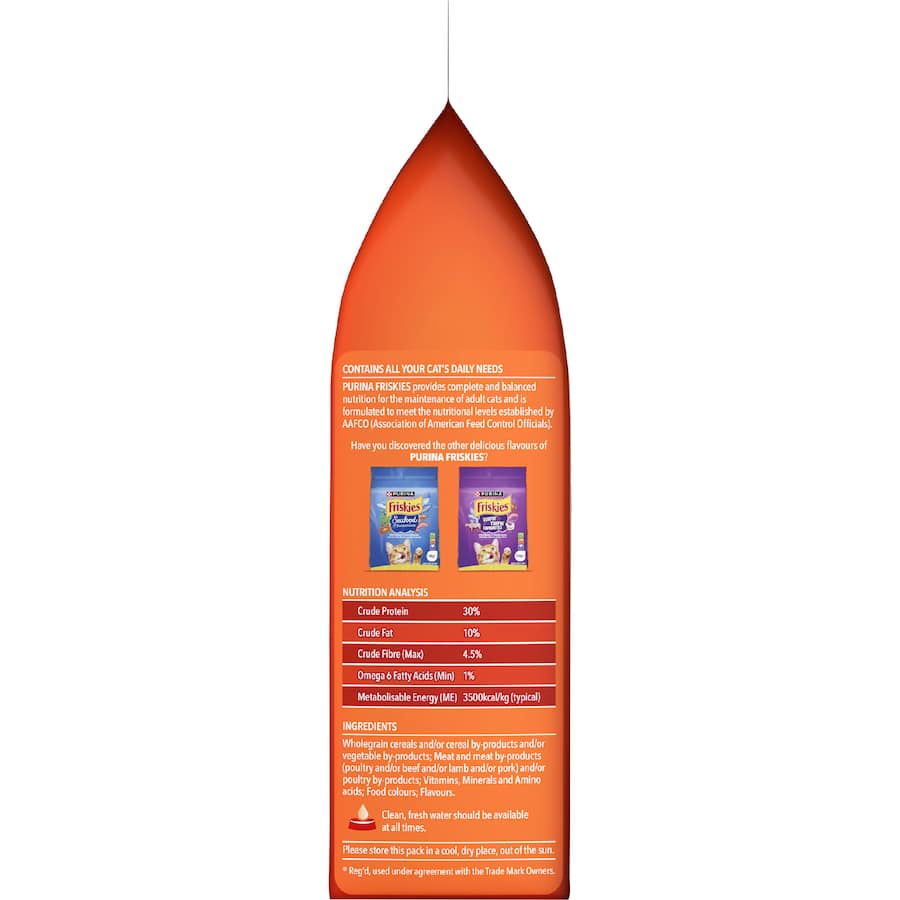 Friskies Dry Cat Food Meaty Grills Bag 1.4kg