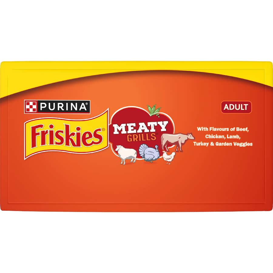 Friskies Dry Cat Food Meaty Grills Bag 1.4kg