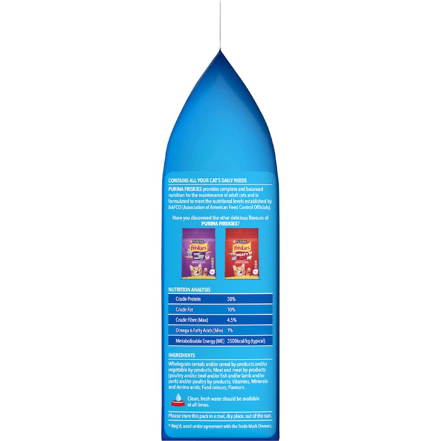 Friskies Dry Cat Food Seafood Sensations Bag 1.4kg