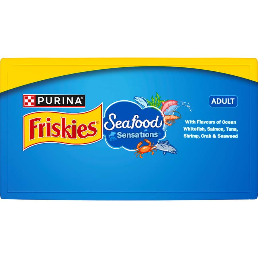 Friskies Dry Cat Food Seafood Sensations Bag 1.4kg