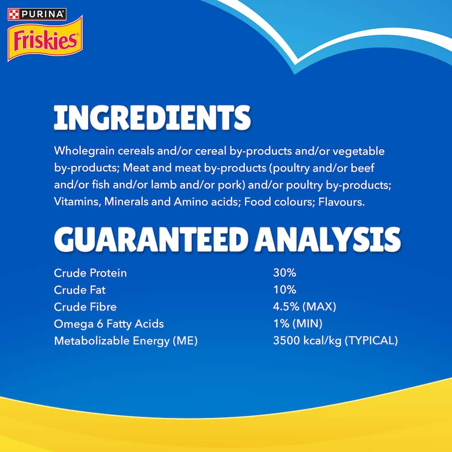 Friskies Dry Cat Food Seafood Sensations Bag 1.4kg