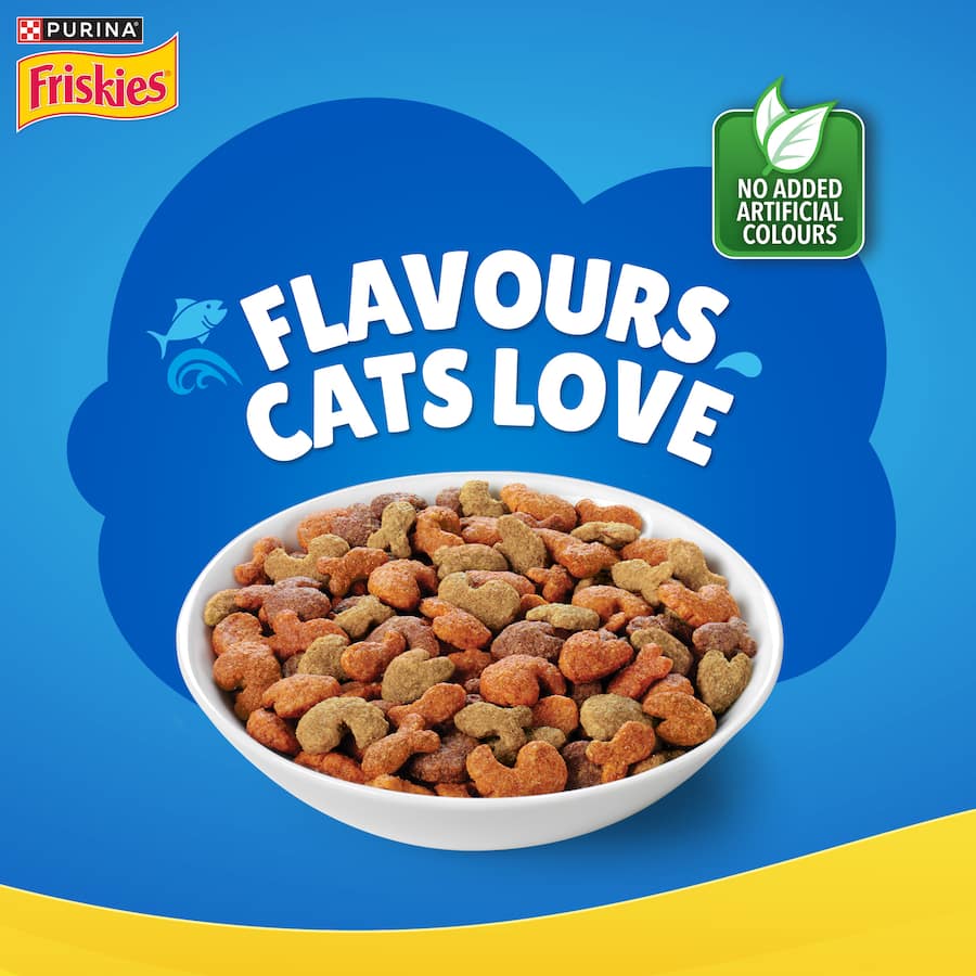 Friskies Dry Cat Food Seafood Sensations Bag 1.4kg